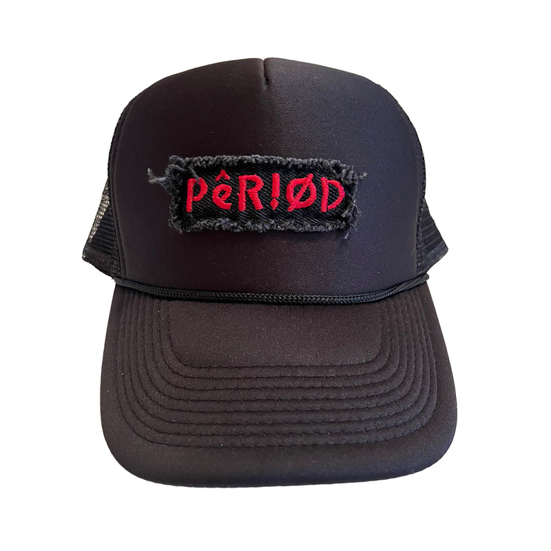 Red Period Trucker Hat