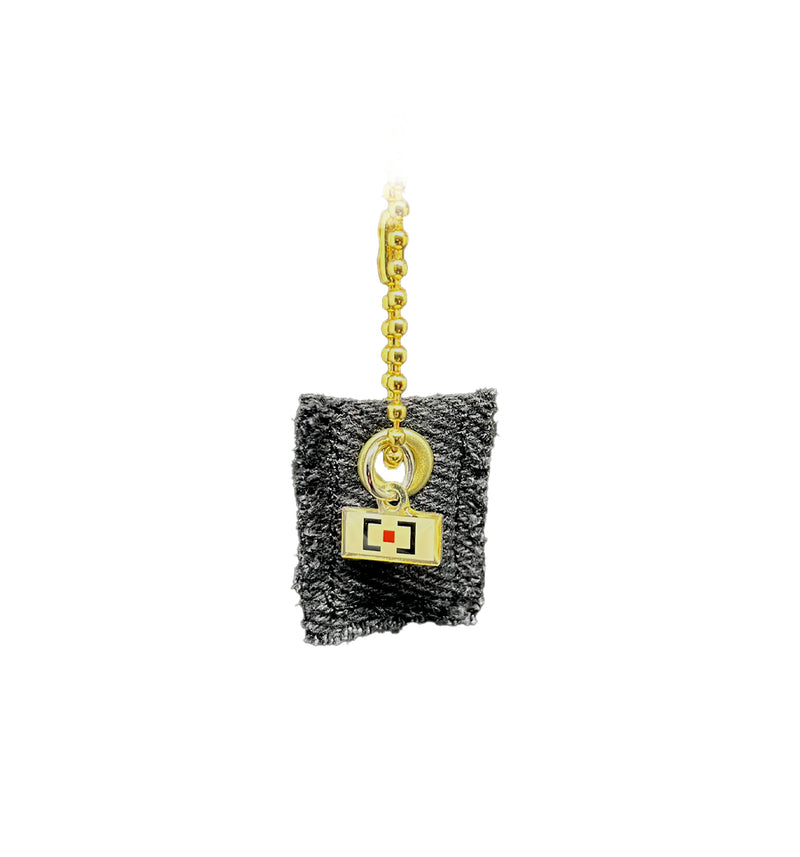 Black Shoe Tag